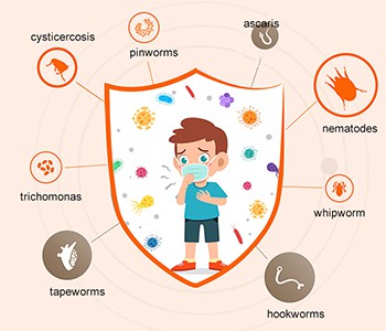Hur man bedömer om det finns parasiter i kroppen